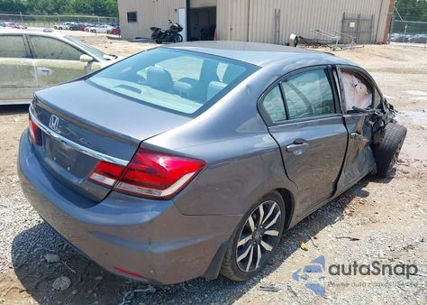 2015 Honda Civic Ex-L z USA, uszkodzony, nr VIN 2HGFB2F93FH506577